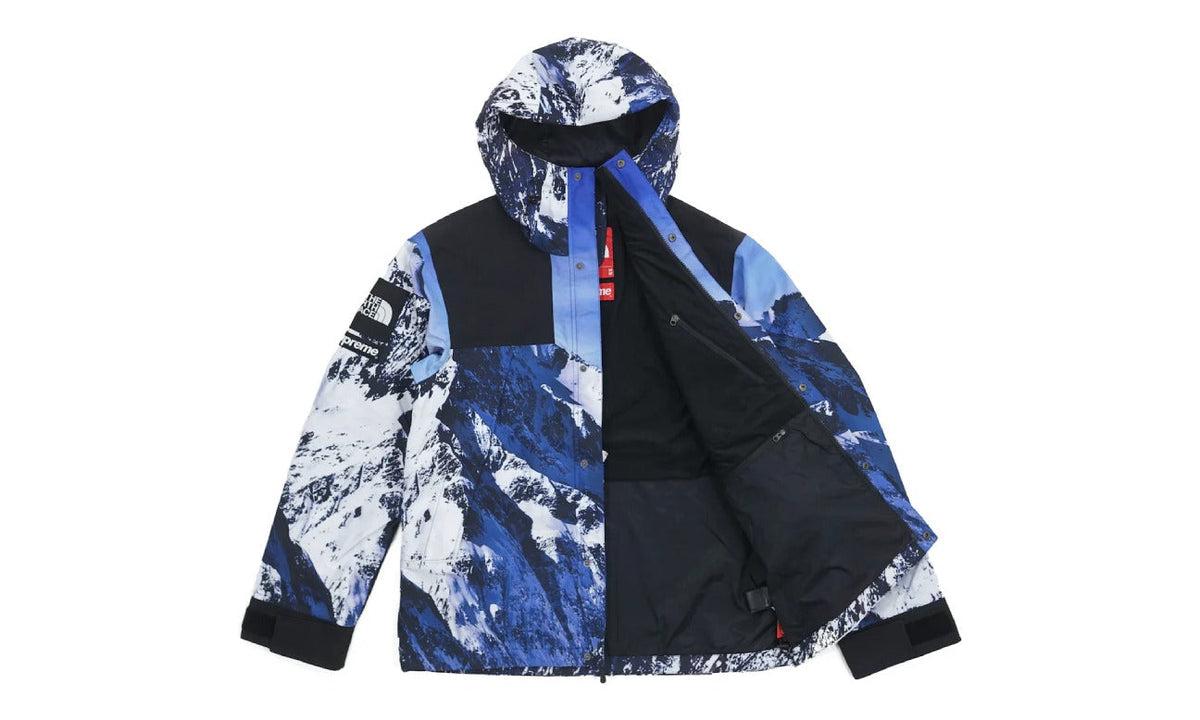 Supreme The North Face Mountain Parka Blue/White