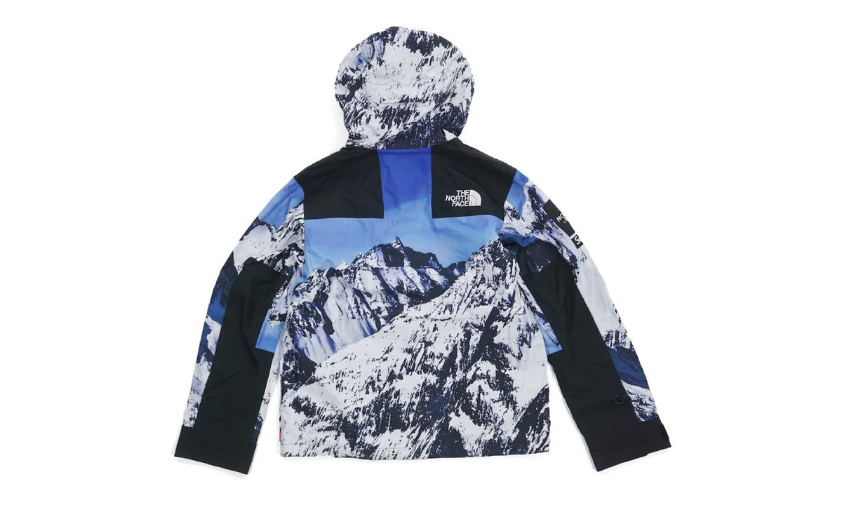 Supreme The North Face Mountain Parka Blue/White