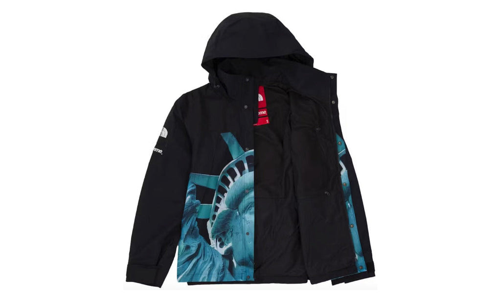 Supreme The North Face Statue of Liberty Mountain Jacket Black