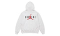 Supreme x Jordan Hooded Sweatshirt (FW24) Ash Grey