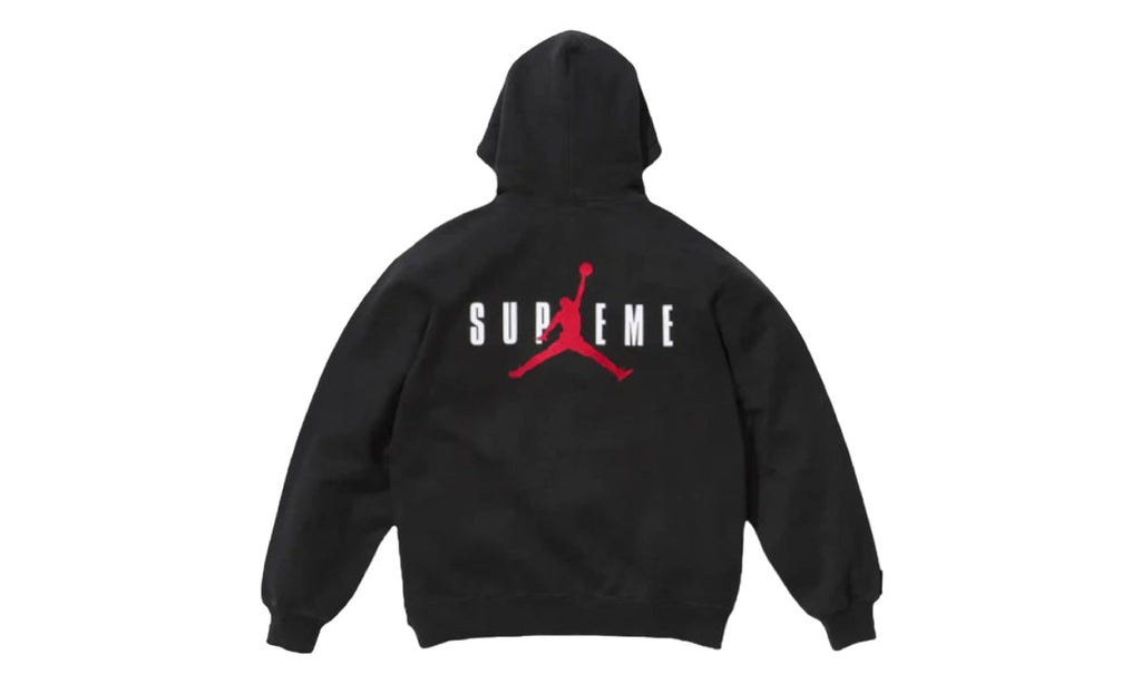Supreme x Jordan Hooded Sweatshirt (FW24) Black
