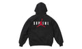 Supreme x Jordan Hooded Sweatshirt (FW24) Black