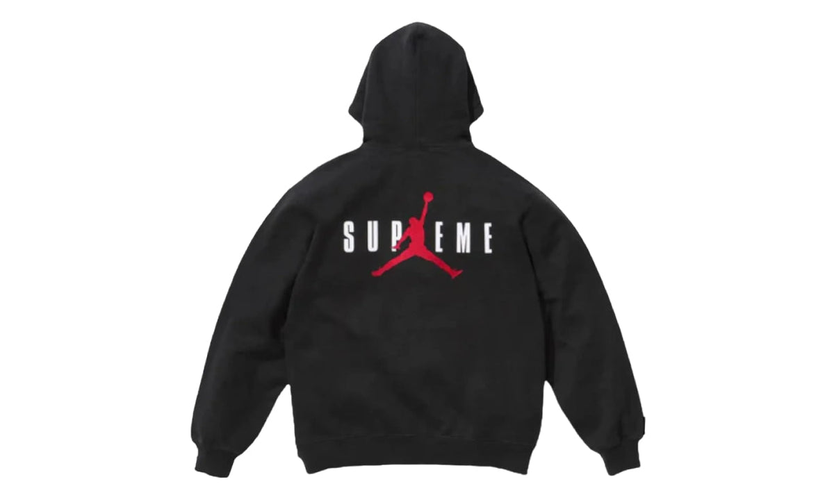 Supreme x Jordan Hooded Sweatshirt (FW24) Black