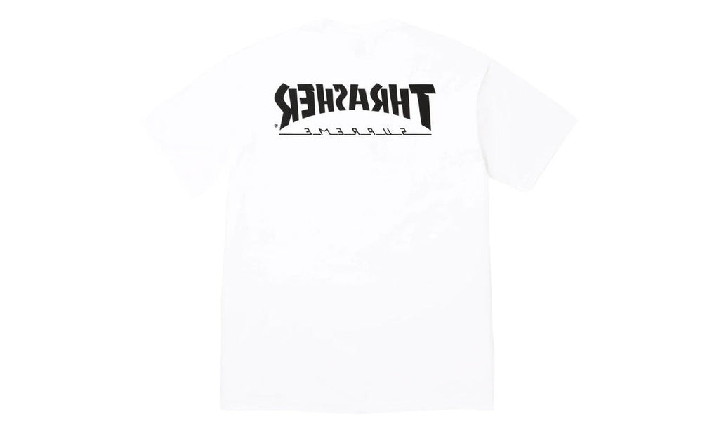 Supreme x Thrasher Harold Tee White