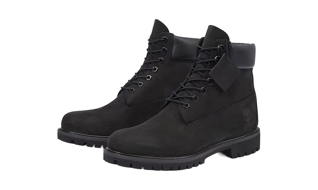 Timberland 6" Boot Black Nubuck Premium — vista 2