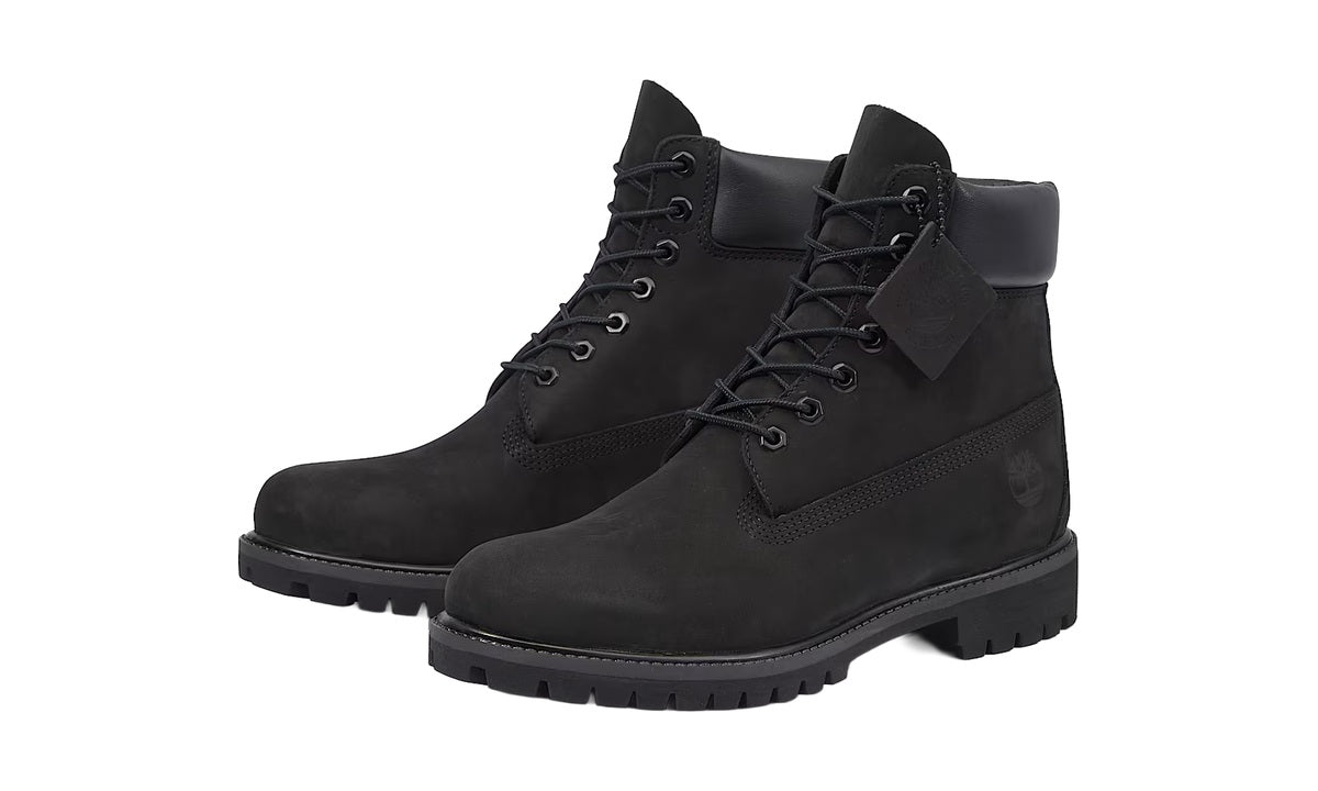 Timberland 6" Boot Black Nubuck Premium — vista 2