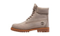 Timberland Heritage 6 Inch Lace Up Waterproof Light Taupe Nubuck — vista 1