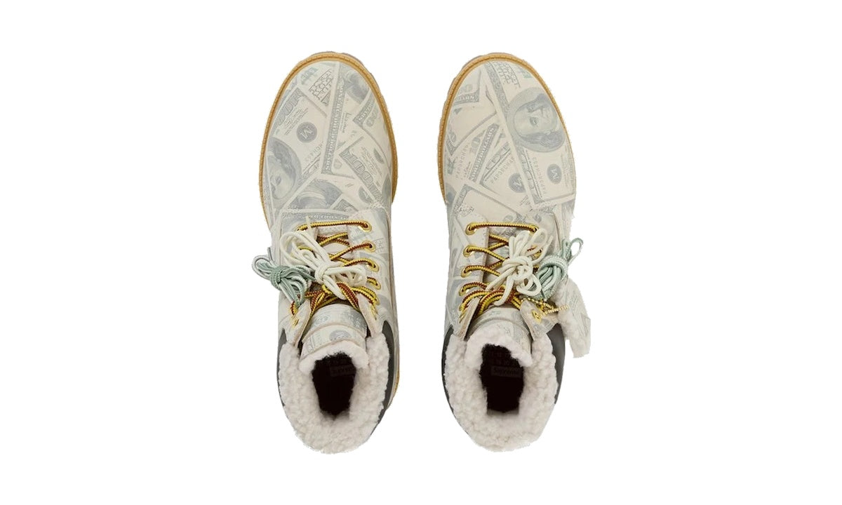 Timberland 6" Premium Waterproof Boot Supreme x MM6 Maison Margiela $100 Bills — vista 2