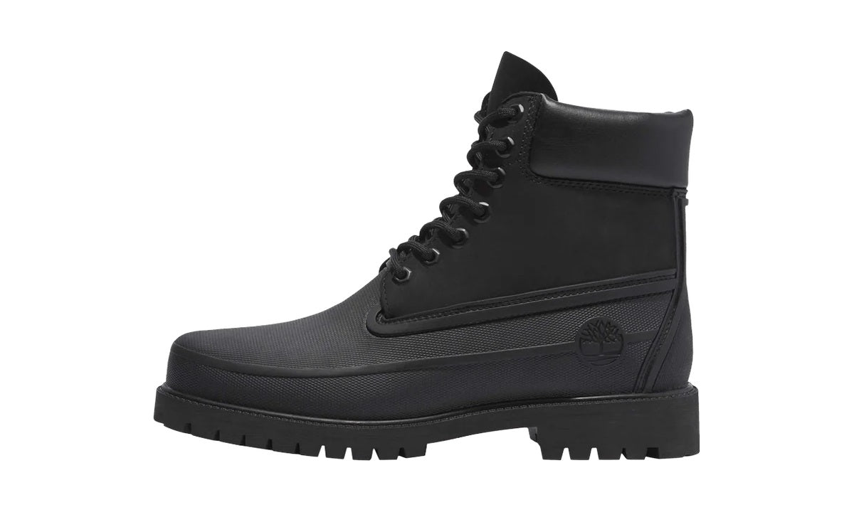 Timberland Rubber Toe 6" Boot Remix Blackout Full Grain — vista 1