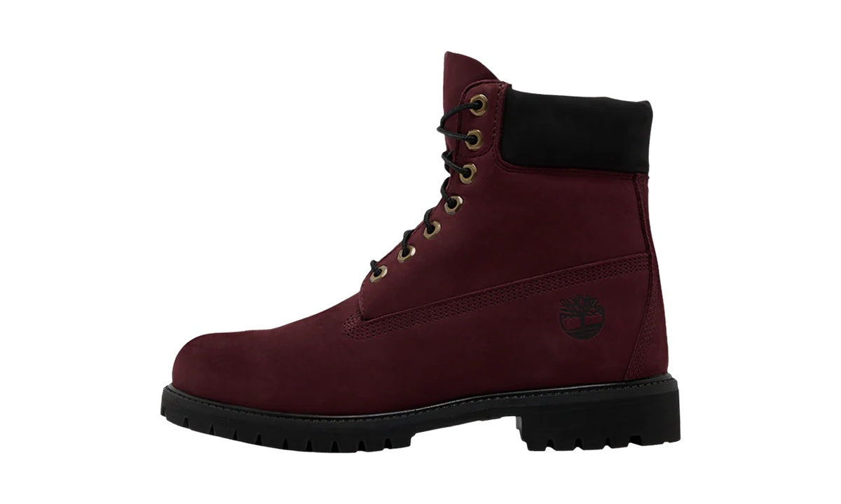 Timberland Premium 6 Inch Lace Up Waterproof Dark Port — vista 1