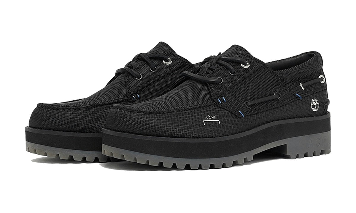 Timberland 3-Eye Classic Lug A-COLD-WALL Future73 Black — vista 2