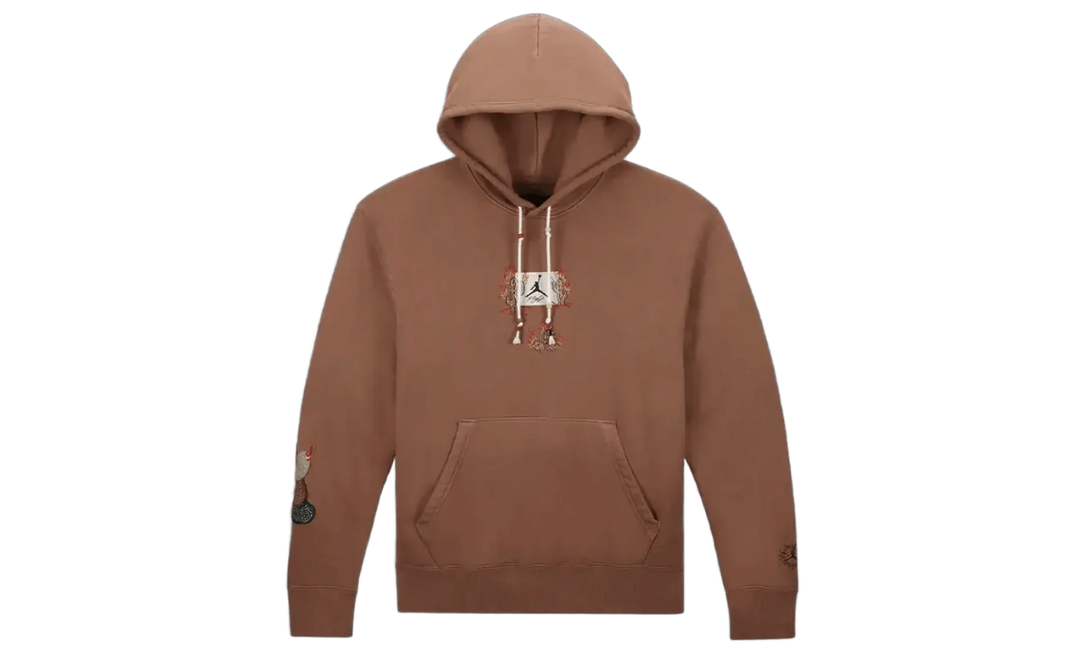 Travis Scott x Air Jordan Flight Graphic Hoodie Archaeo Brown