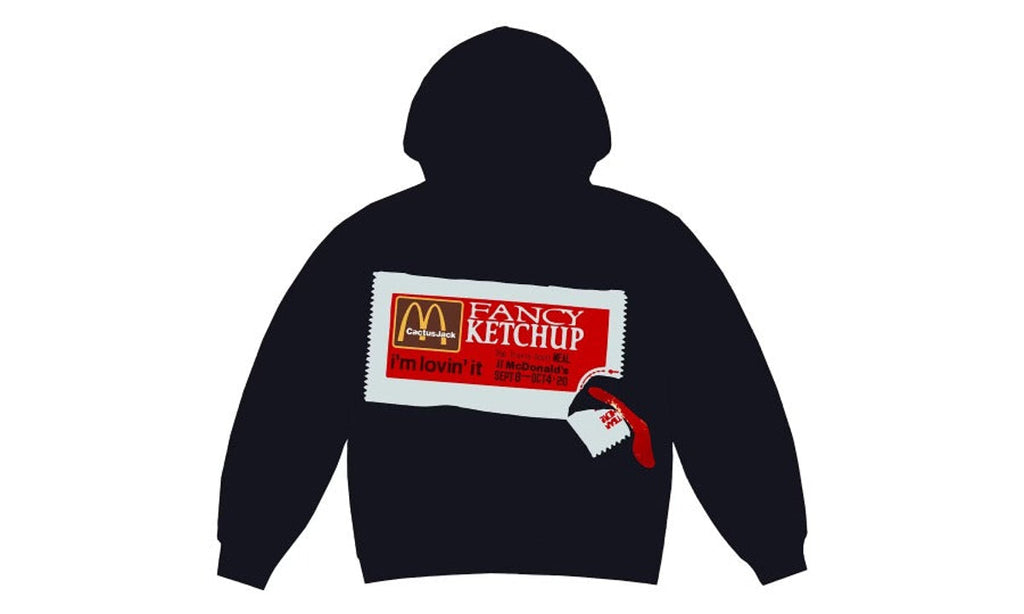 Travis Scott x CPFM 4 CJ Ketchup Hoodie Black