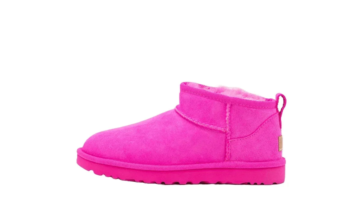 UGG Classic Ultra Mini Boot Carnation Fucsia 1116109-CRNT — Vista lateral