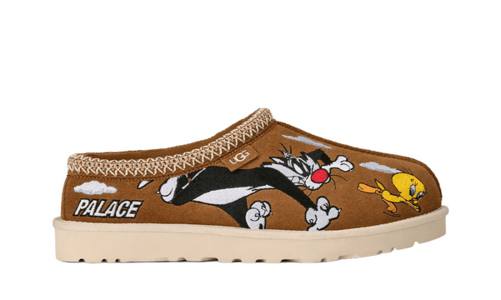 UGG Tasman Slipper Palace x Looney Tunes Chestnut