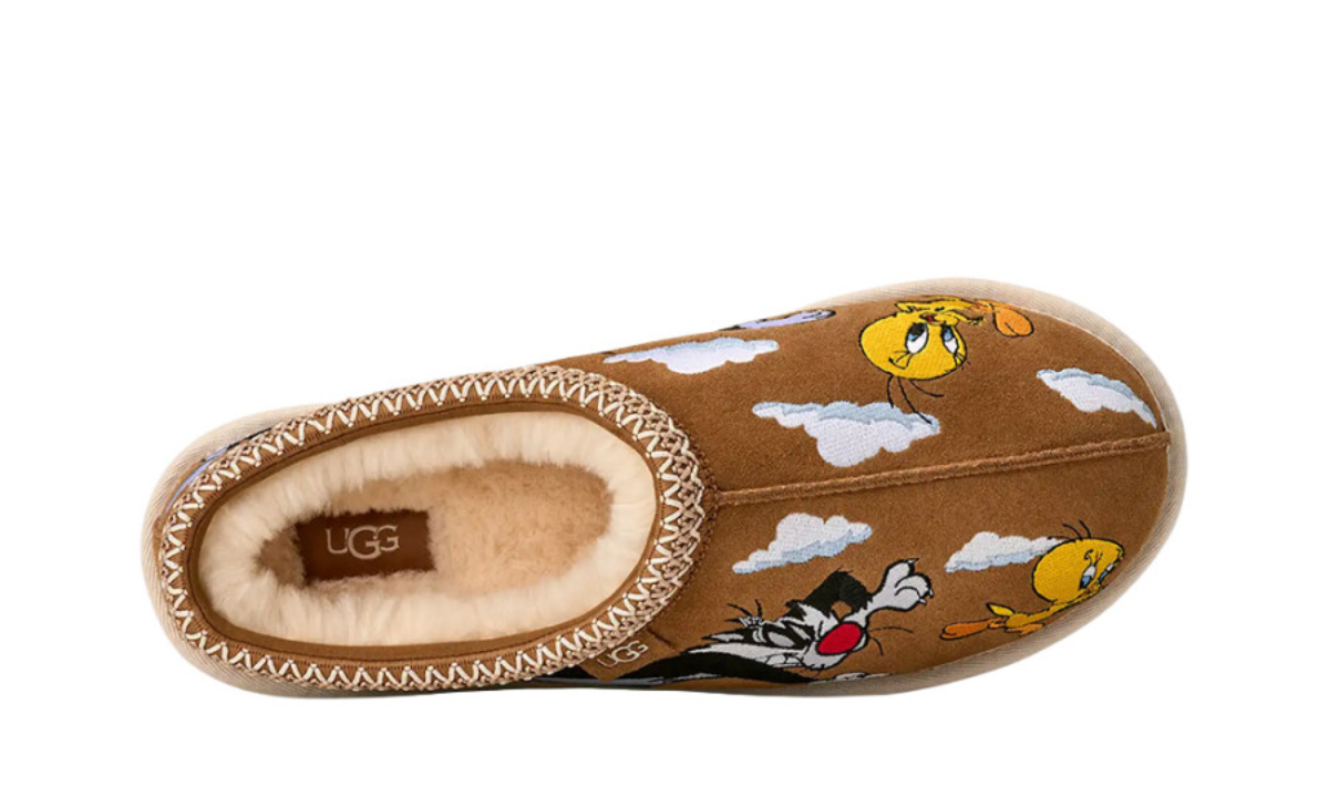 UGG Tasman Slipper Palace x Looney Tunes Chestnut