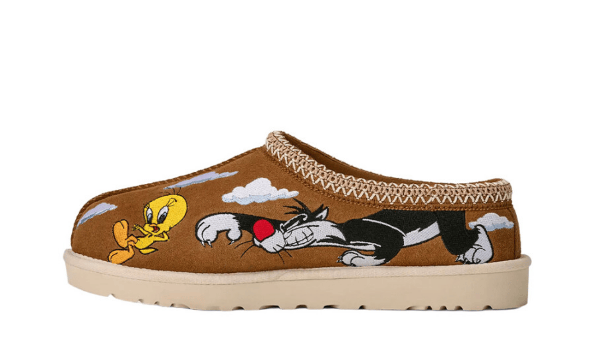 UGG Tasman Slipper Palace x Looney Tunes Chestnut
