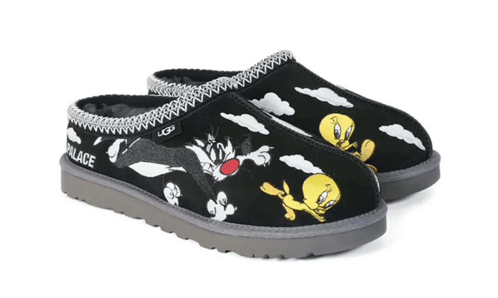 UGG Tasman Slipper Palace x Looney Tunes Black